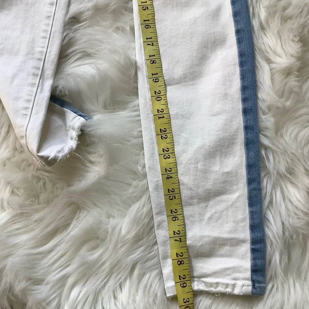 FRAME Denim‎ LE SKINNY DE JEANNE Colorblock ARIZONA Jean. $225. Size 27